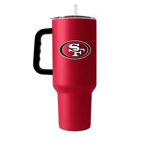 Logo Brands San Francisco 49ers 40oz. Flipside Powder Coat Travel Tumbler - Primary Image