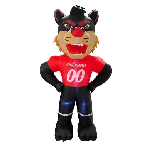 Logo Brands Cincinnati Bearcats 7ft Yard Inflatable Mascot - Primary Image