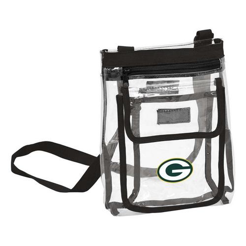 Logo Brands Green Bay Packers Gameday Clear Crossbody Bag - Primary Image