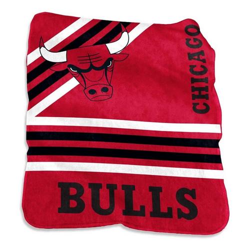 Logo Brands Chicago Bulls 50x60 Raschel Throw - Primary Image