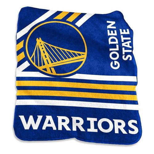 Logo Brands Golden State Warriors 50x60 Raschel Throw - Primary Image