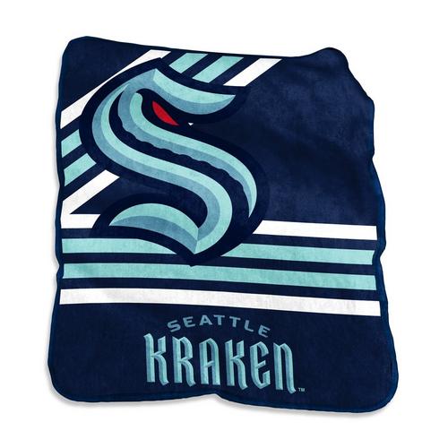 Logo Brands Seattle Kraken 50x60 Raschel Throw - Primary Image
