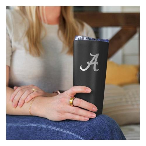 Logo Brands Alabama Crimson Tide 20 oz. Etch Powder Coat Tumbler - Primary Image