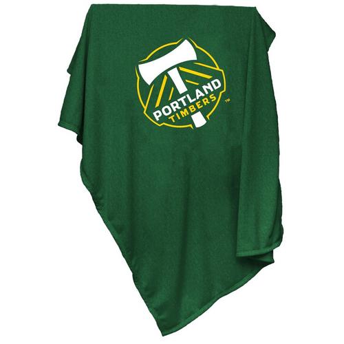Logo Brands Portland Timbers Sweatshirt Blanket - Primary Image
