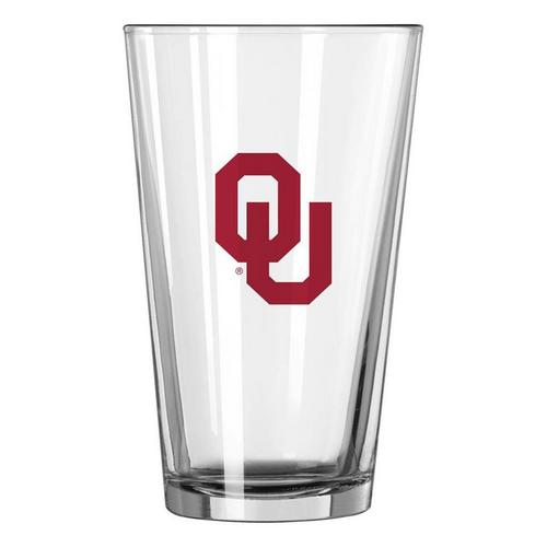Logo Brands Oklahoma Sooners Gameday Pint Glass - Primary Image