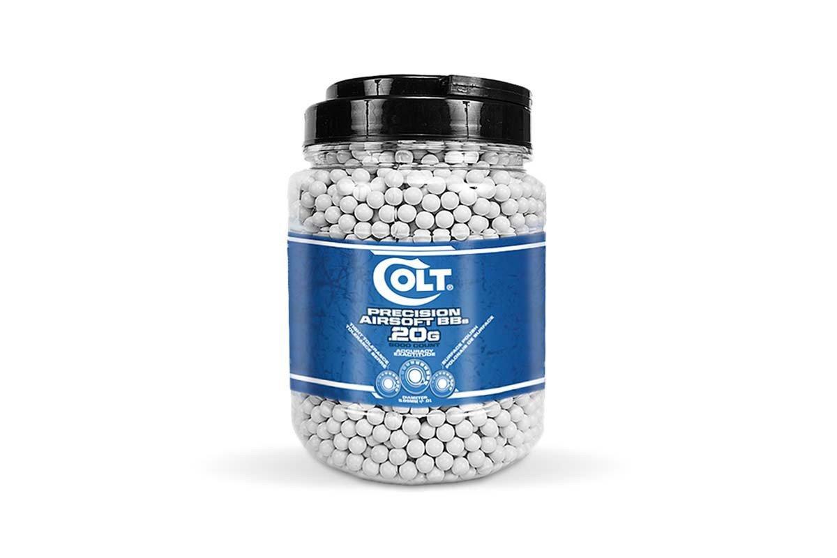 Soft Air USA Colt Precision .20 Gram Airsoft BBs - Soft Air USA