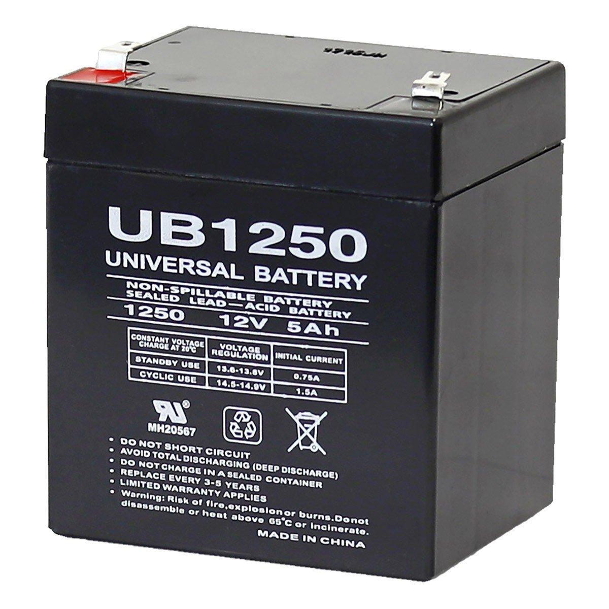 UPG 12 Volt/5 Amp Sealed Battery - UPG
