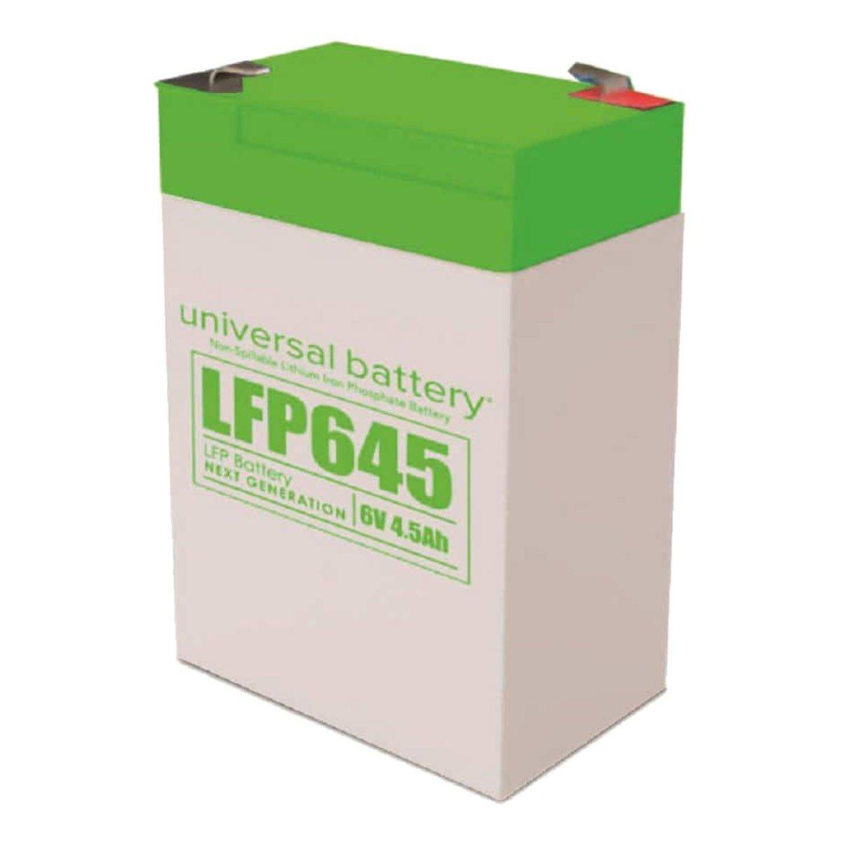 UNIVERSAL POWER GROUP 6V 4.5 amp Lithum Battery - UPG