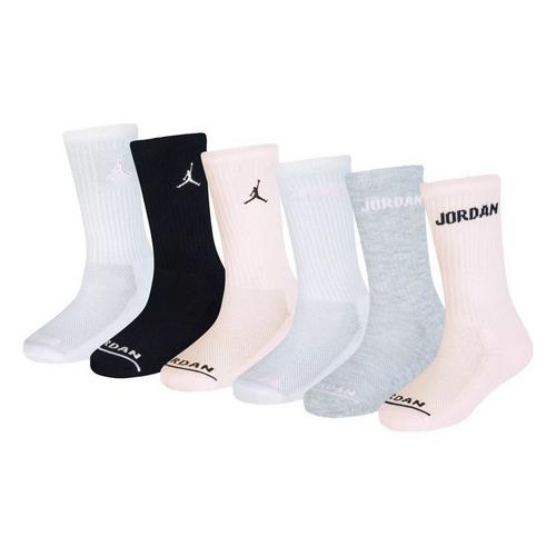 Kids' Jordan Legend 6 Pack Crew Socks
