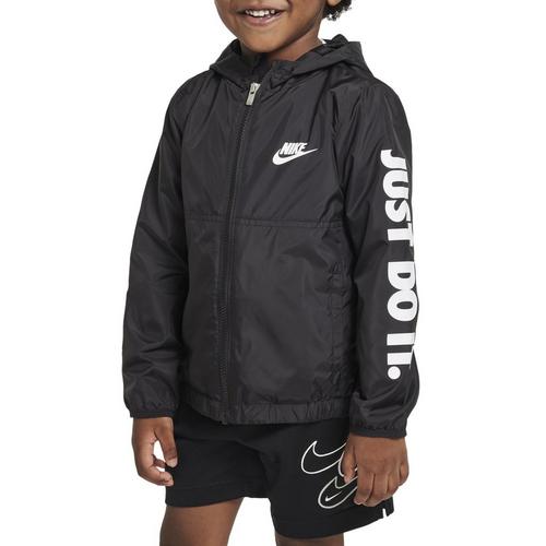 Toddler Nike Just Do It Windrunner Hooded Rain Jacket - Primary Image