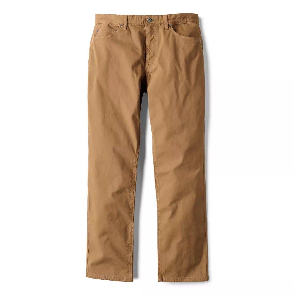 Men's Orvis 5-Pocket Stretch Twill Chino Fishing Pants - Orvis