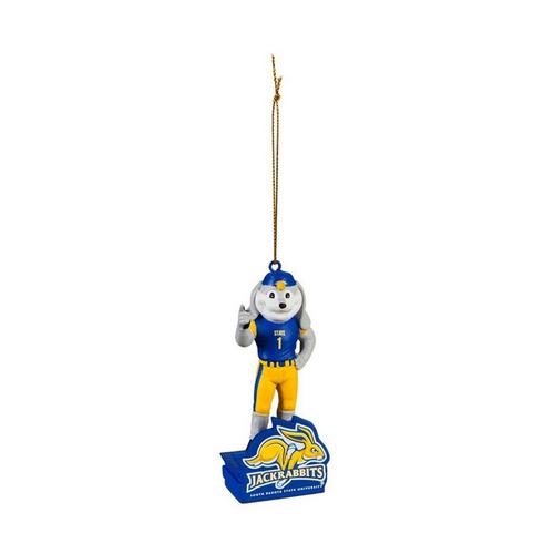 Evergreen South Dakota State Jackrabbits Mascot Statue Ornament - Primary Image