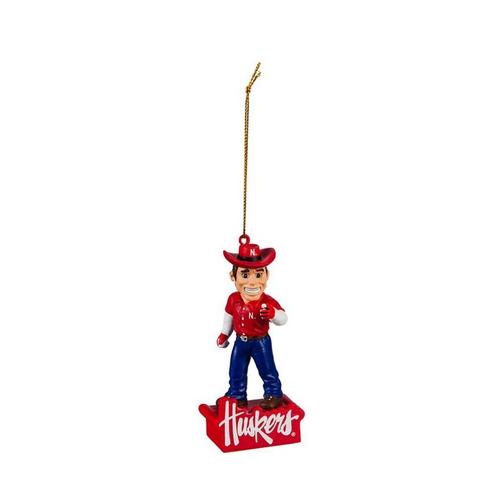 Evergreen Nebraska Cornhuskers Mascot Statue Ornament - Primary Image