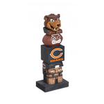 Evergreen Chicago Bears Tiki Totem 16" Garden Statue - Thumbnail 1 of 2