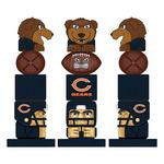 Evergreen Chicago Bears Tiki Totem 16" Garden Statue - Thumbnail 2 of 2