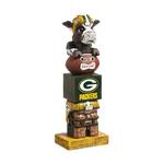 Evergreen Green Bay Packers Tiki Totem 16" Garden Statue - Thumbnail 1 of 2