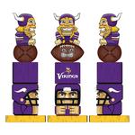 Evergreen Minnesota Vikings Tiki Totem 16" Garden Statue - Thumbnail 3 of 3