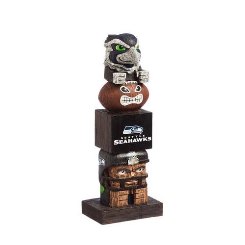 Evergreen Enterprises Seattle Seahawks Tiki Totem 16" Garden Statue - Primary Image
