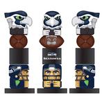 Evergreen Enterprises Seattle Seahawks Tiki Totem 16" Garden Statue - Thumbnail 2 of 2