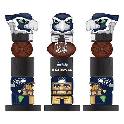 Evergreen Enterprises Seattle Seahawks Tiki Totem 16" Garden Statue - Primary Image