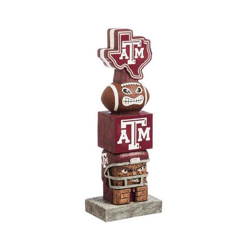 Evergreen Texas A&M Aggies Tiki Totem 16" Garden Statue - Primary Image