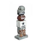 Evergreen Dallas Cowboys Tiki Totem 16" Garden Statue - Thumbnail 1 of 2