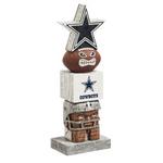 Evergreen Dallas Cowboys Tiki Totem 16" Garden Statue - Thumbnail 2 of 2