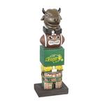 Evergreen Enterprises North Dakota State Bison Tiki Totem 16" Garden Statue - Thumbnail 1 of 3