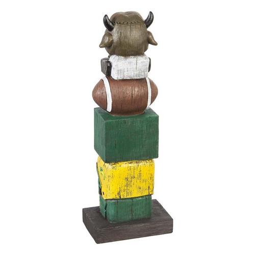 Evergreen Enterprises North Dakota State Bison Tiki Totem 16" Garden Statue - Primary Image