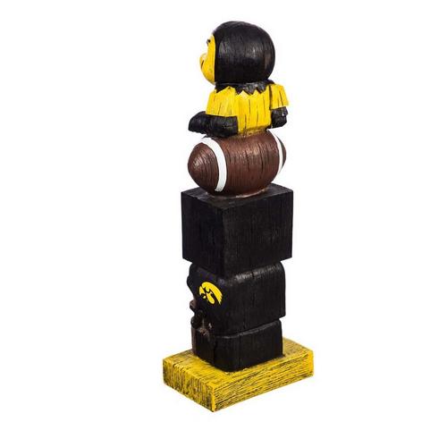 Evergreen Iowa Hawkeyes Tiki Totem 16" Garden Statue - Primary Image