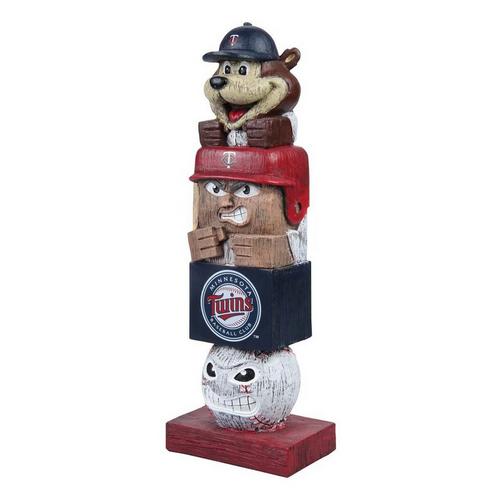 Evergreen Minnesota Twins Tiki Totem 16" Garden Statue - Primary Image