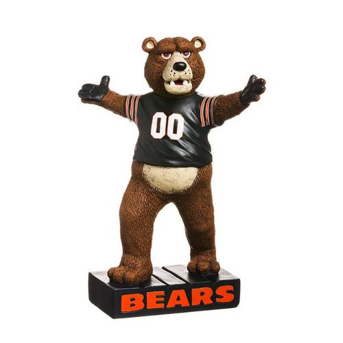 Evergreen Chicago Bears Mascot 12" Garden Statue - Primary Image