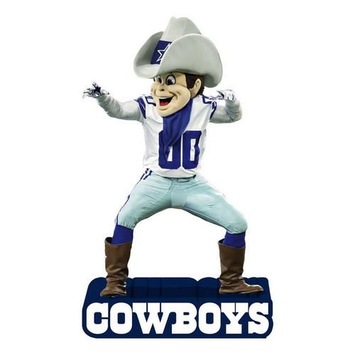 Evergreen Dallas Cowboys Mascot 12" Garden Statue - Primary Image