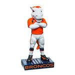 Evergreen Denver Broncos Mascot 12" Garden Statue - Thumbnail 1 of 2