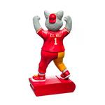 Evergreen Kansas City Chiefs Mascot 12" Garden Statue - Thumbnail 3 of 3