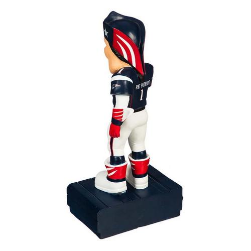 Evergreen New England Patriots Mascot 12" Garden Statue - Primary Image
