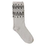 Women's Barefoot Dreams CozyChic Fair Isle Crew Socks - Thumbnail 1 of 2