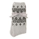 Women's Barefoot Dreams CozyChic Fair Isle Crew Socks - Thumbnail 2 of 2