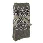 Women's Barefoot Dreams CozyChic Fair Isle Crew Socks - Thumbnail 2 of 2