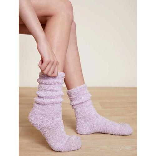 Girls' Barefoot Dreams CozyChic Heathered Crew Socks - Primary Image