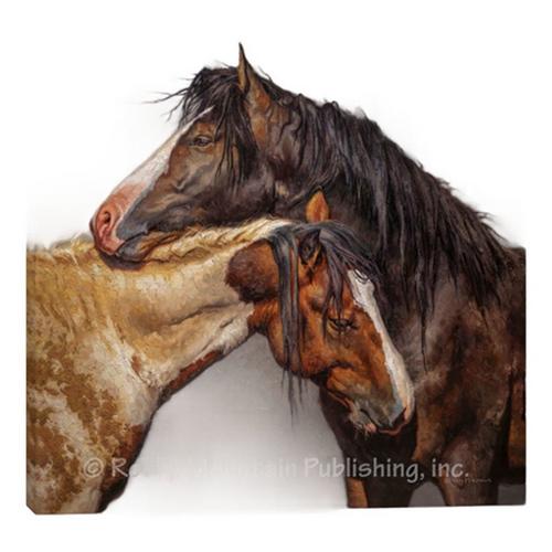 Rocky Mountain Publishing Embrace Horse Canvas - Primary Image