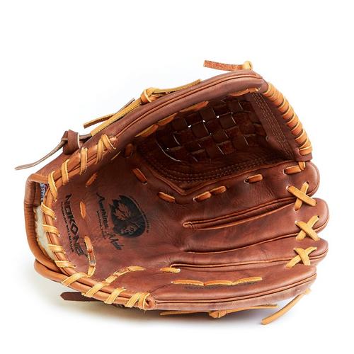 Nokona Walnut W-V1250 Velcro 12.5" Closed Web Infield/Outfield Fastpitch Glove - Primary Image