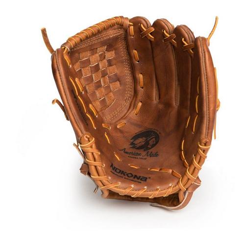 Nokona Walnut W-V1250 Velcro 12.5" Closed Web Infield/Outfield Fastpitch Glove - Primary Image