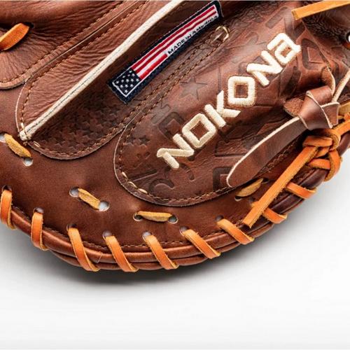 Nokona Walnut W-EP3350 33.5" Catcher's Mitt - Primary Image