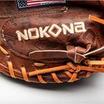 Nokona Walnut W-EP3350 33.5" Catcher's Mitt - Thumbnail 9 of 13