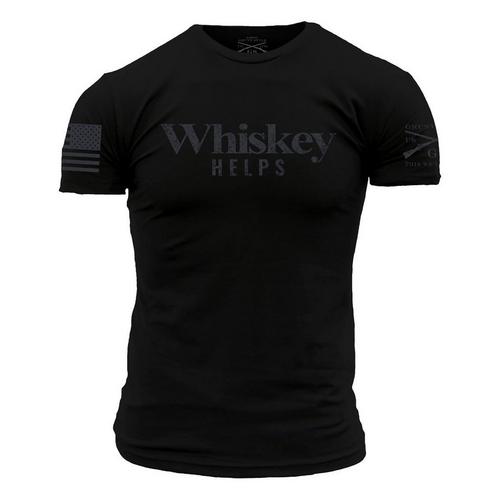 Men's Grunt Style Whiskey Helps T-Shirt - Primary Image