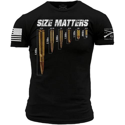 Men's Grunt Style Size Matters T-Shirt - Primary Image
