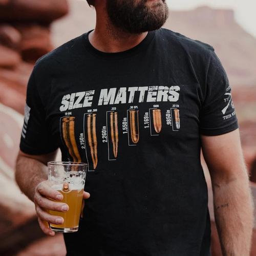 Men's Grunt Style Size Matters T-Shirt - Primary Image