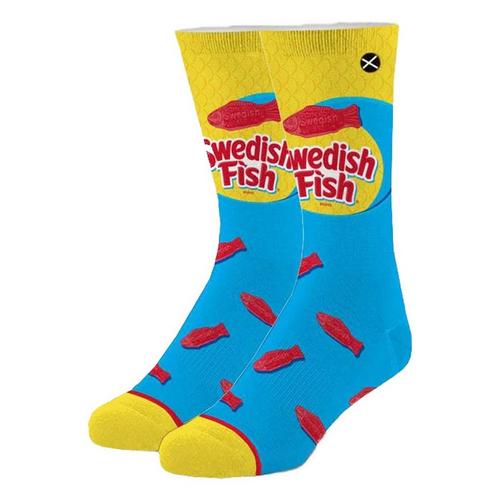 Men's ODD SOX Men' Swedish Fish Crew Socks - Primary Image