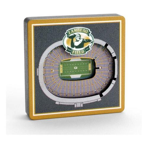 You The Fan Green Bay Packers Stadium View Magnet - Primary Image